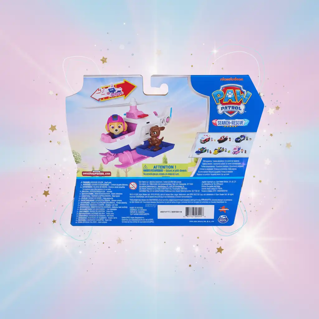 Präzise Verarbeitung des Hubschraubers Skye für endlosen Spielspaß.