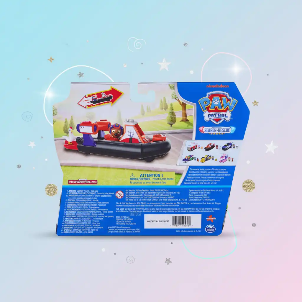 Detailliert gefertigtes Luftkissenboot Zuma für authentisches Spielen.