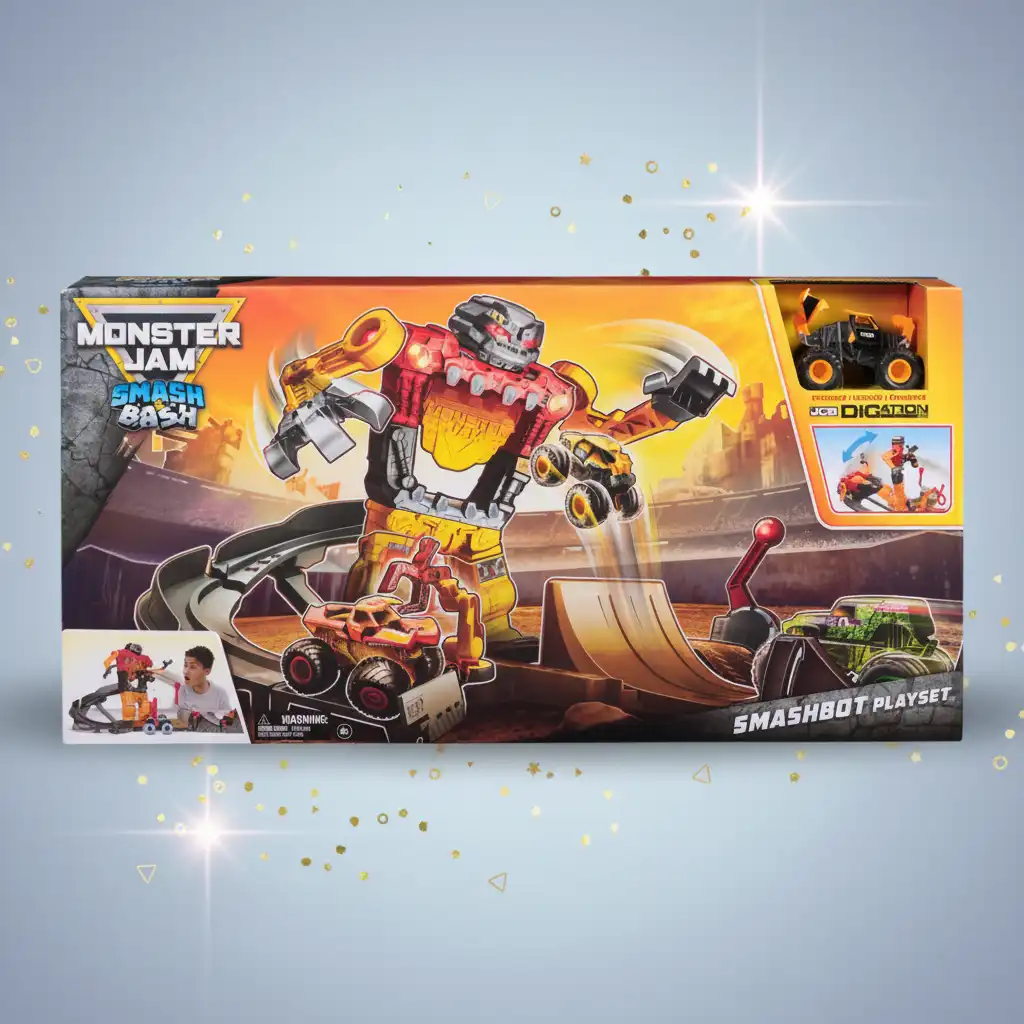 Erlebe echte Monster Jam Action voller Zerstörung und Zusammenstöße!