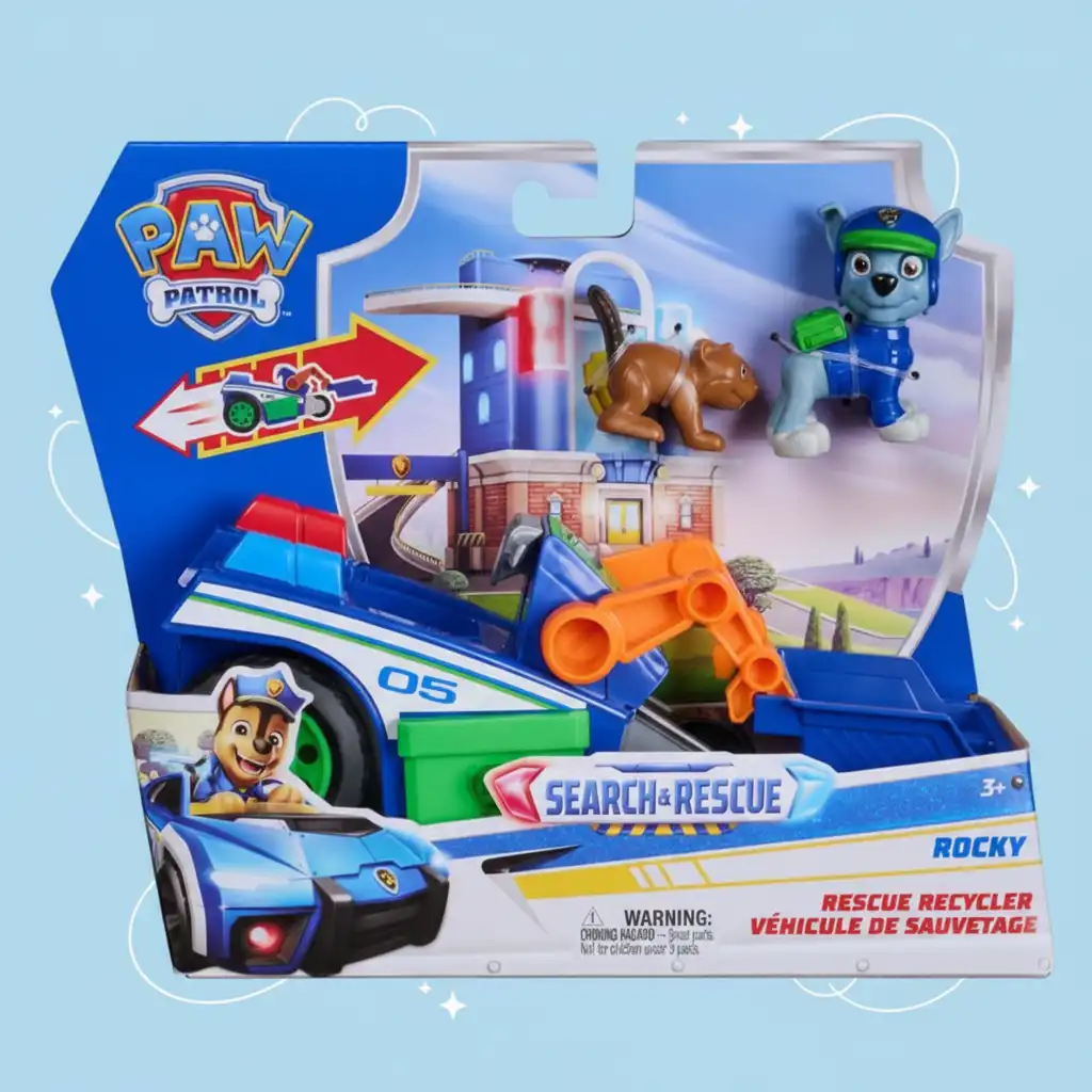 Fördern Sie die kindliche Kreativität mit den Helden der beliebten Paw Patrol.