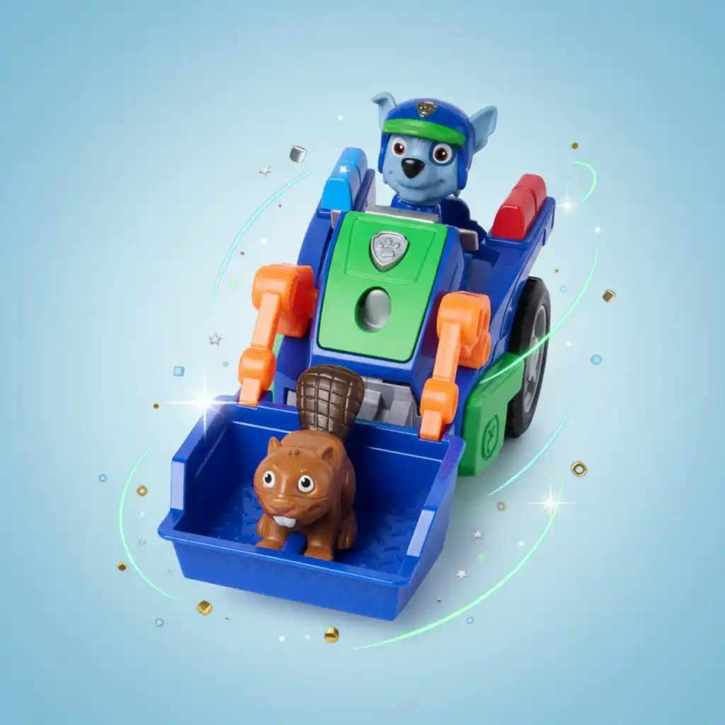 Das perfekte Geschenk für jeden Fan von Hundehelden und Spielzeugautos.