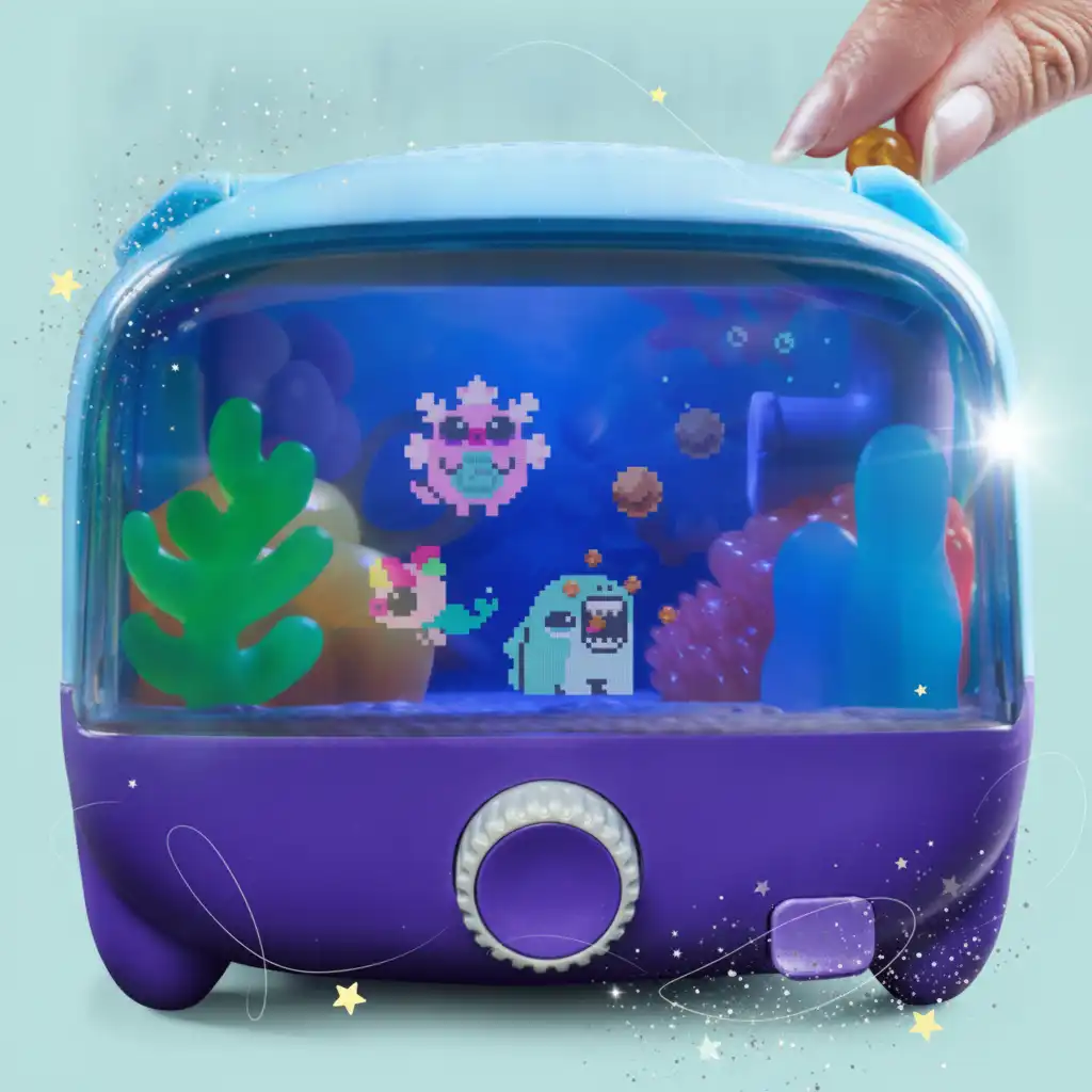 Entdecken Sie alle Geheimnisse und Spiele, die im Bitzee Aquarium versteckt sind.