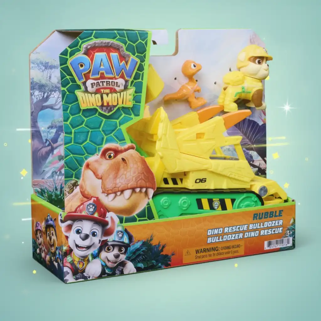 Erlebt prähistorisches Abenteuer mit den Helden von Paw Patrol.