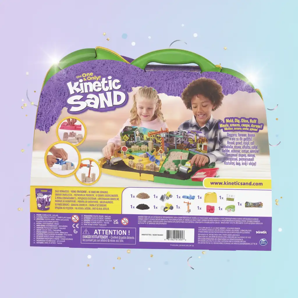 Sand, der niemals austrocknet und stets einsatzbereit ist.
