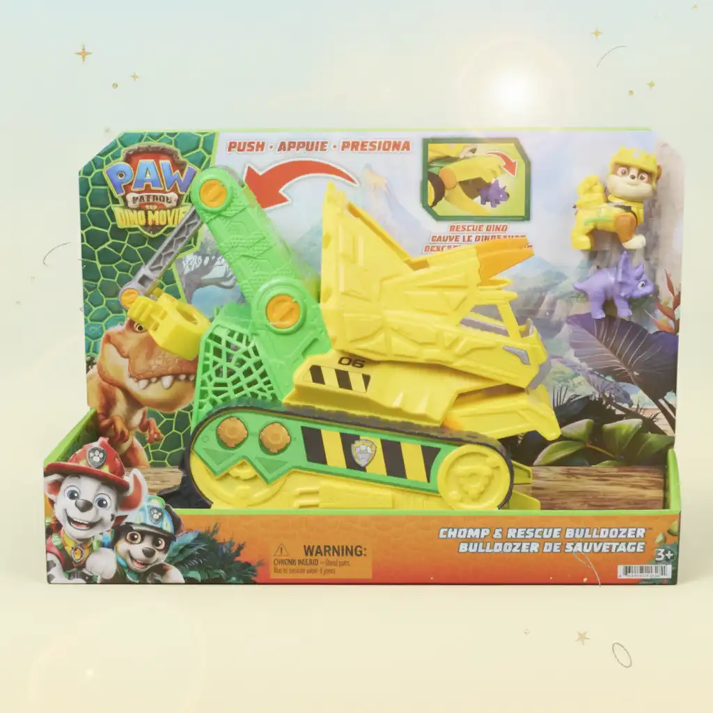 Begib dich auf eine spannende Dino-Mission mit Rubble.