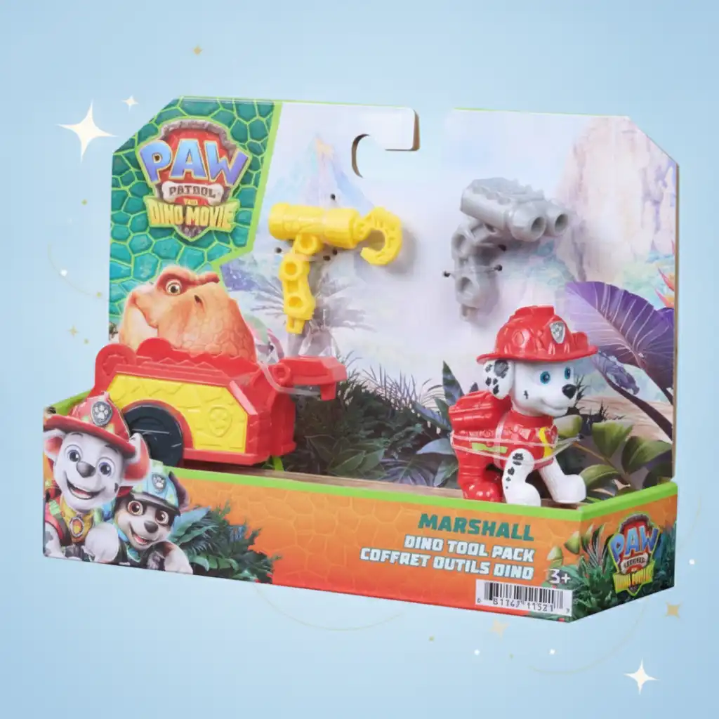 Erlebe ein spannendes Abenteuer in der Urzeitwelt mit Paw Patrol.