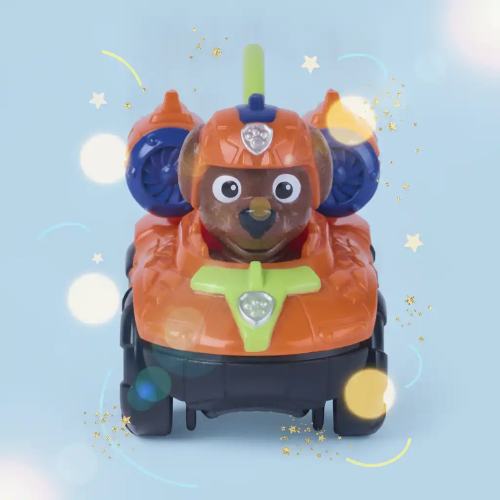 Entdecken Sie neue Spielmöglichkeiten mit dem Pup Squad Team.