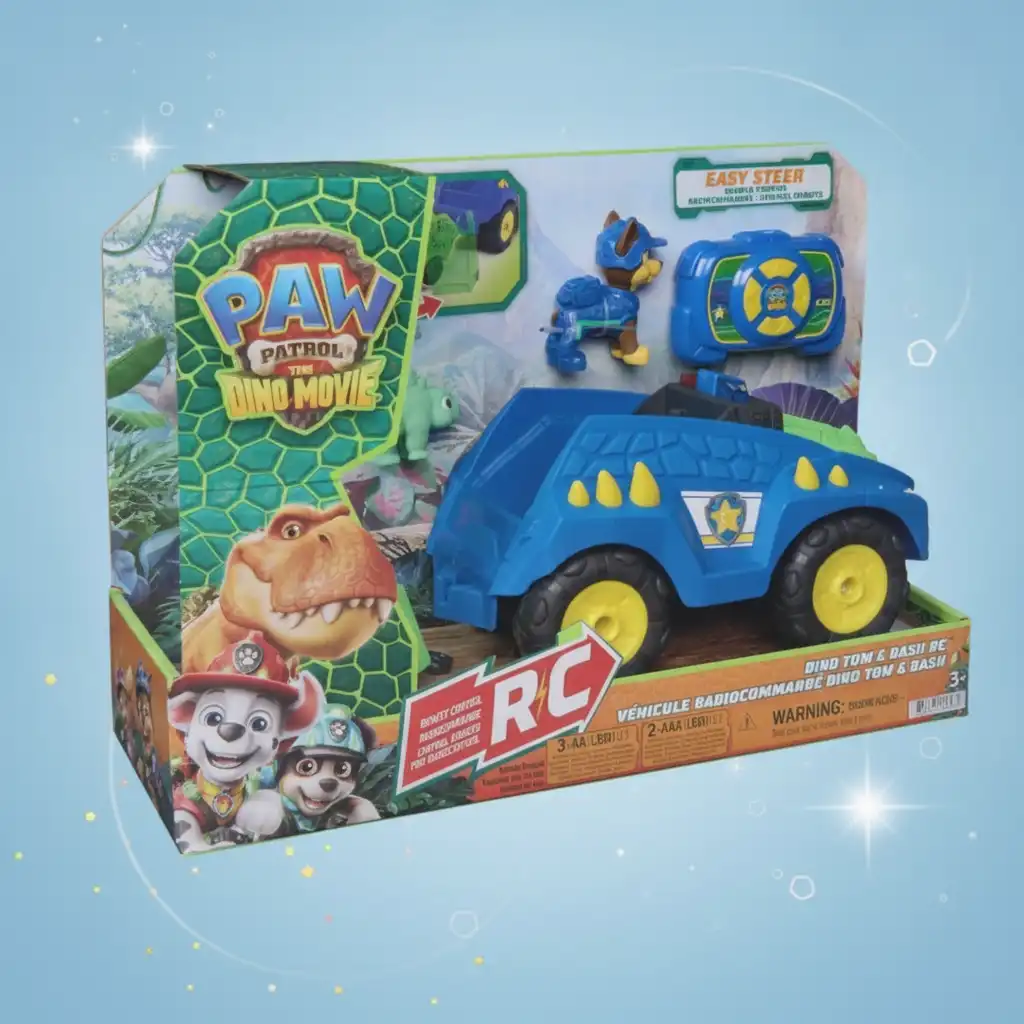Betritt die Welt der Dinosaurier mit mutigem Paw Patrol