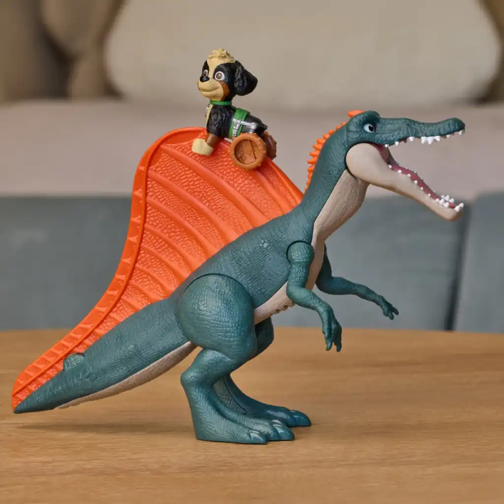 Entdecken Sie kreative Spielmöglichkeiten mit Rex und seinem Dino Freund.