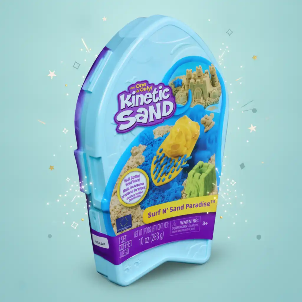 Erleben Sie endlose Sommerabenteuer mit kinetischem Sand.