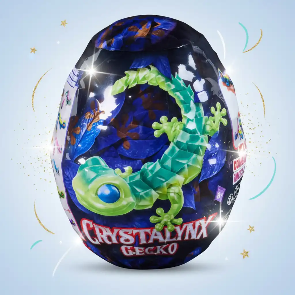 Entdecken Sie das Geheimnis, versteckt im leuchtenden Kristallei.