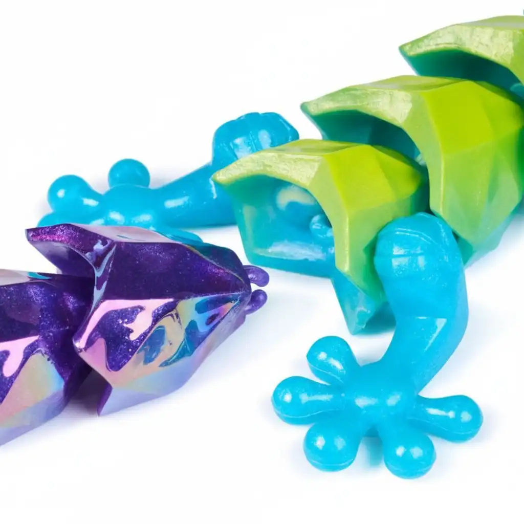 Lassen Sie Ihrer Fantasie freien Lauf und gestalten Sie Ihren eigenen Gecko.