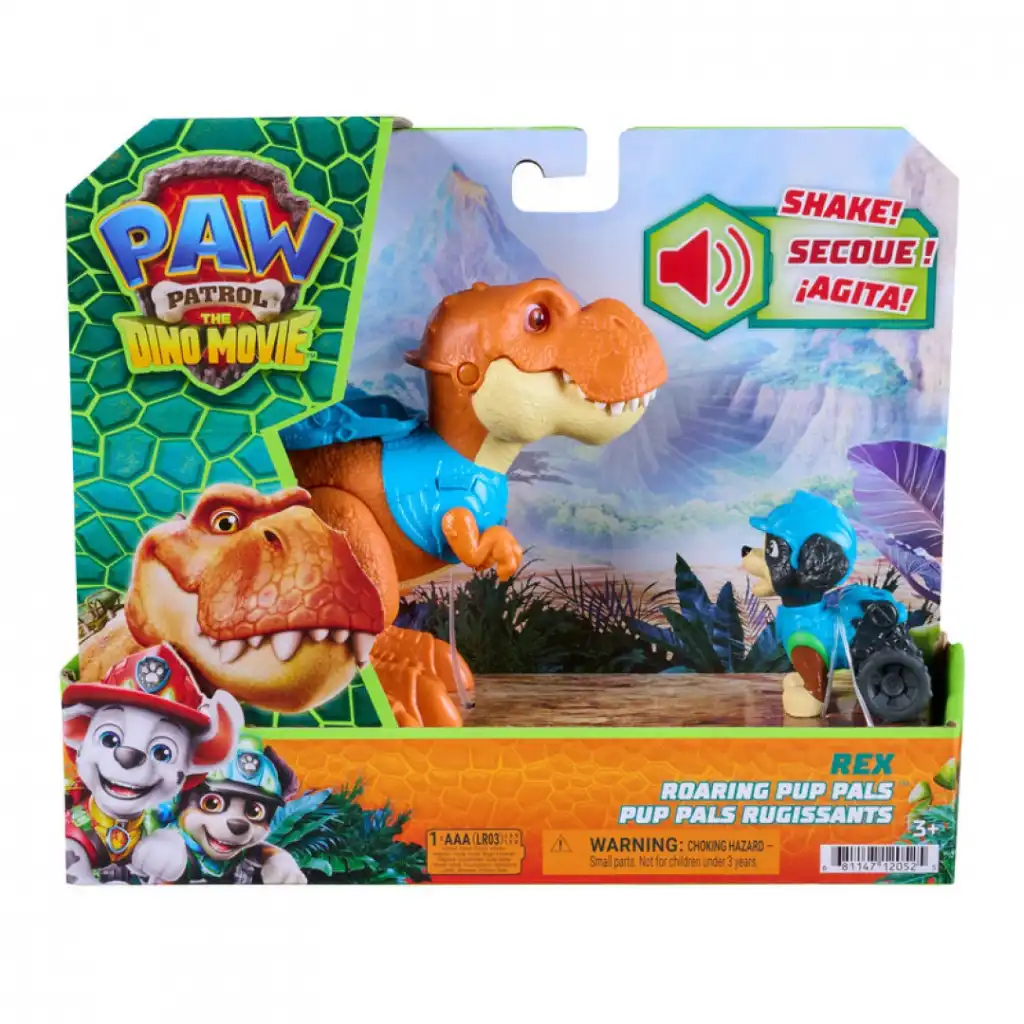 Detailgetreue Darstellung des Interaktiv Dinosauriers mit authentischen Geräuschen.