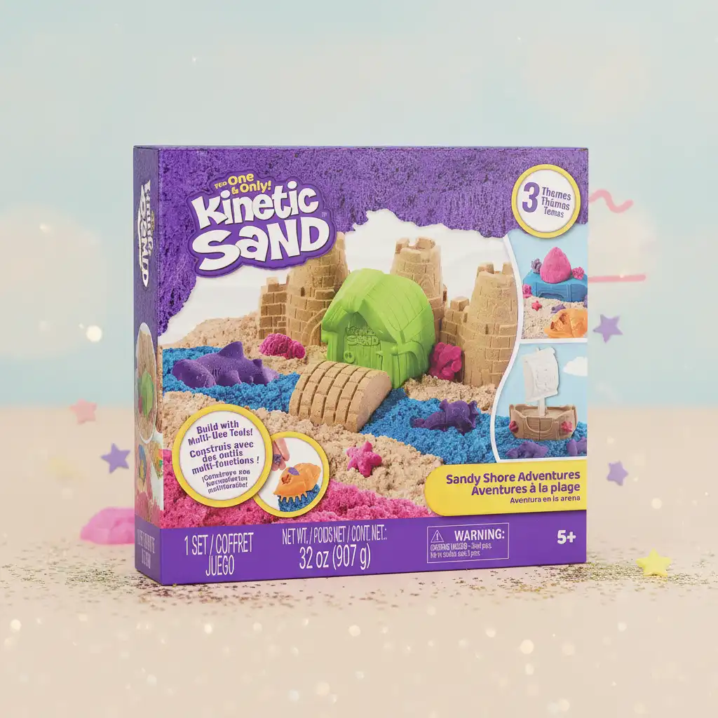 Ein angenehmes sensorisches Erlebnis, das die Kinder Fantasie fördert.