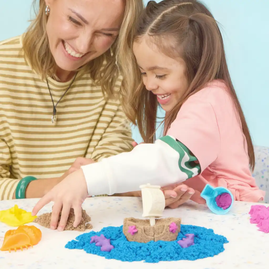 Drei Sandfarben für grenzenlos buntes Bauen.
