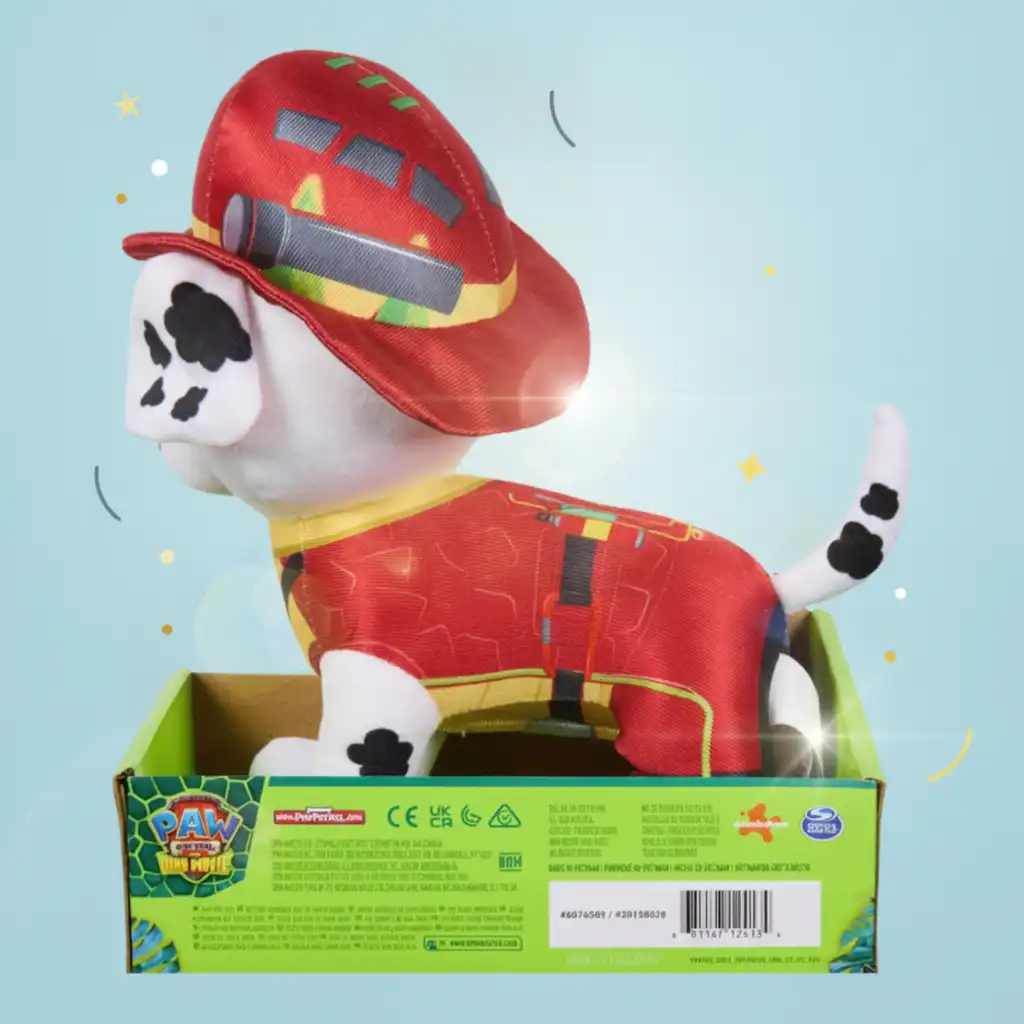 Robuster und leicht waschbarer Plüsch für den täglichen Spielgebrauch.