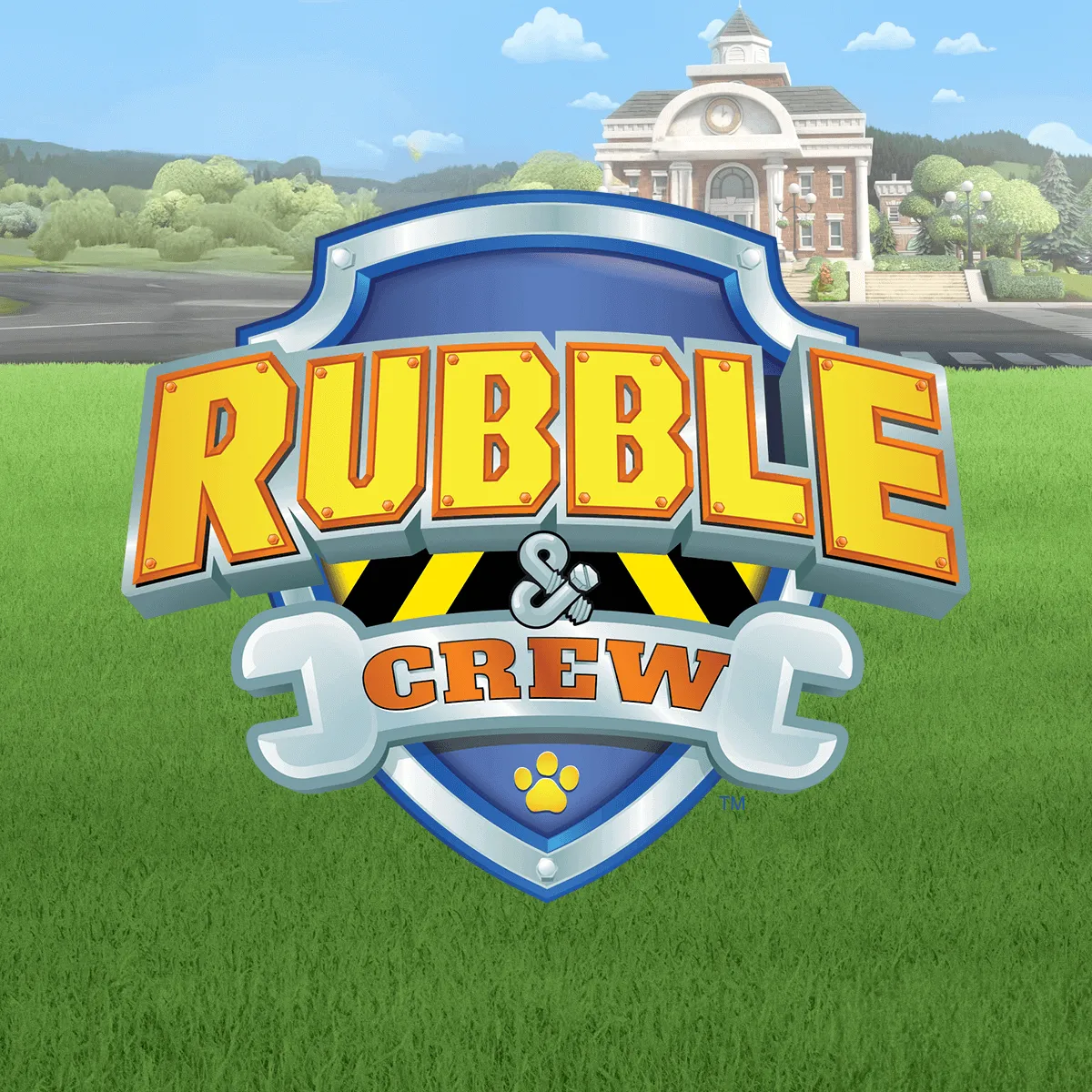 Offizielles Rubble & Crew Mix-Logo mit abnehmbarem Pumpenaufsatz