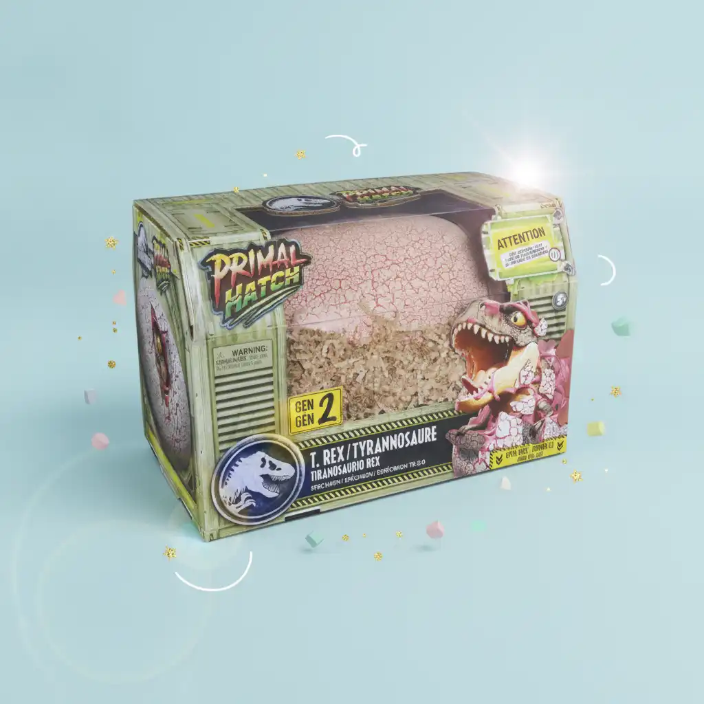 Erleben Sie den magischen Moment des Schlüpfens Ihres eigenen Dino-Haustiers!