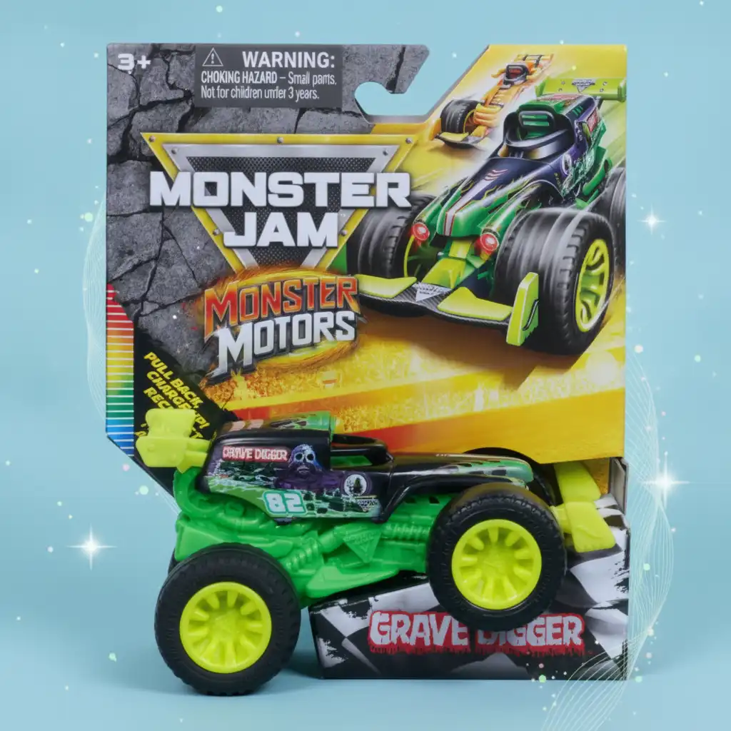 Spitzenmäßige Metall Verarbeitung und detailgetreue Nachbildung des echten Monster Jam Trucks.