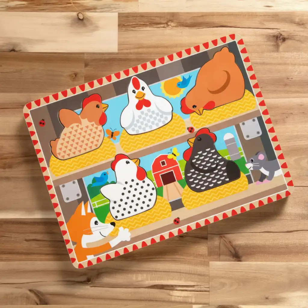 Präzise Holzbearbeitung für sicheres und langlebiges Spielen der Kinder.