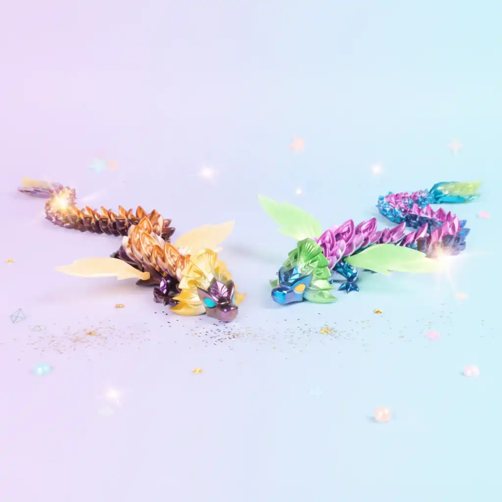 Wecken Sie Ihre Fantasie mit Drache, inspiriert vom Polarlicht.