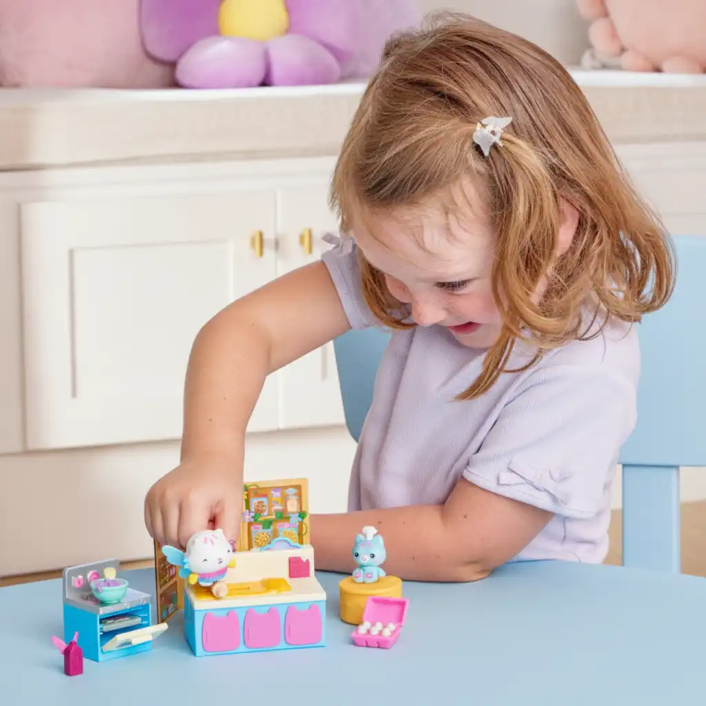 Verbessern Sie die Geschicklichkeit von Kindern mit Interaktiv Elementen der Küche.
