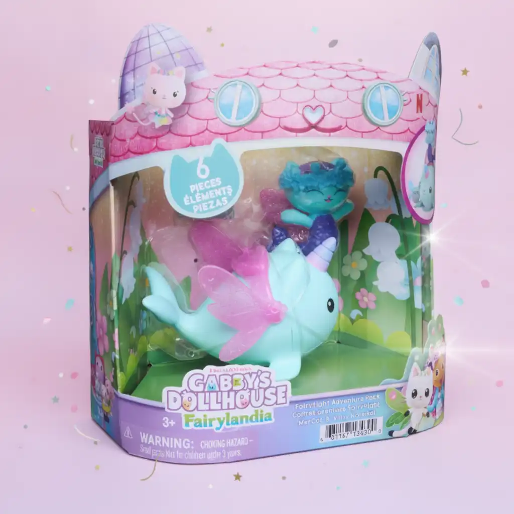Fliegen Sie dem Abenteuer entgegen mit Narwhal Cat und ihren Freunden.