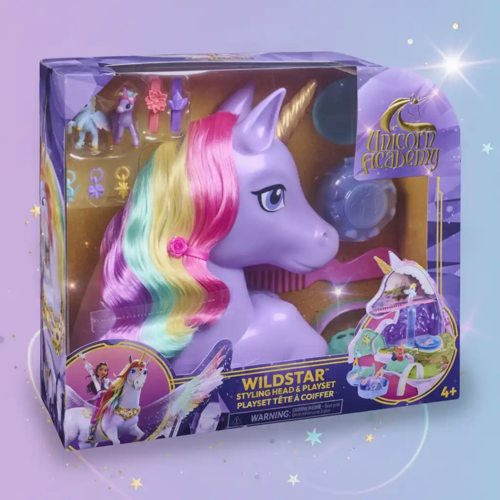 Fördern Sie die Fingerfertigkeit beim Erstellen von Frisuren auf der Regenbogenmähne.