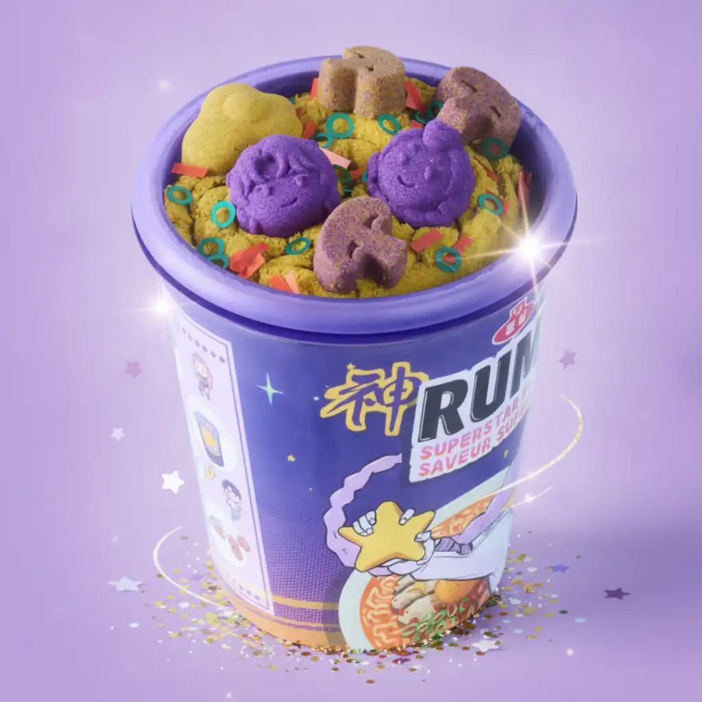 Gestalten Sie originelle Accessoires und dekorieren Sie Ihren Ramyeon nach Fantasie.